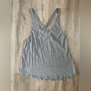 lululemon athletica Gray Cotton Blend Tank Top